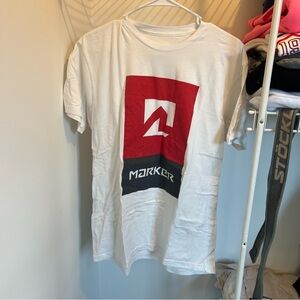 Marker Red and Black Logo T-Shirt